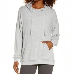 ALO Yoga Light Gray Women's Hoodie